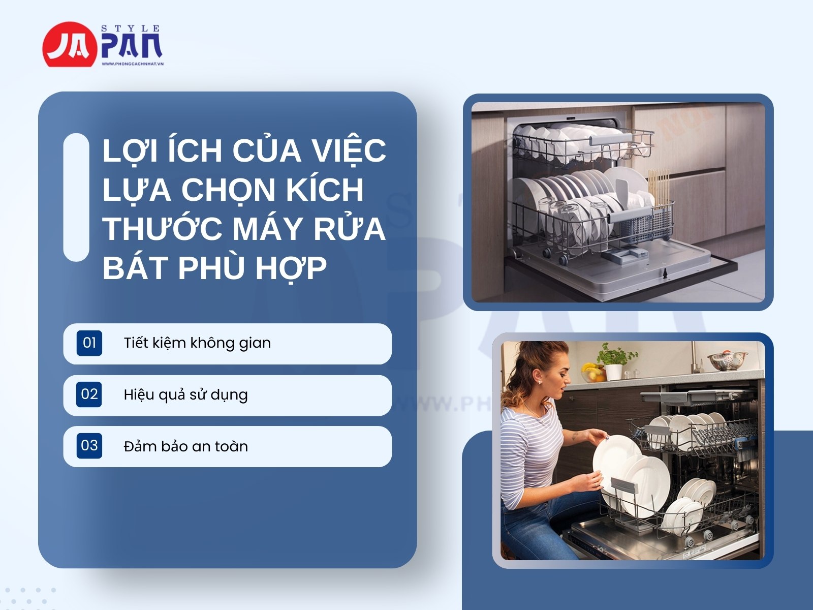 Kích Thước Máy Rửa Bát Và Những Điều Cần Biết Khi Lựa Chọn 4 Lợi ích của việc lựa chọn kích thước máy rửa bát phù hợp